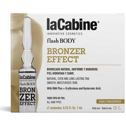 laCabine Ampoules Flash Body Self-Tanning [Lotion/Spray/Milk] (7 x 7 ml)